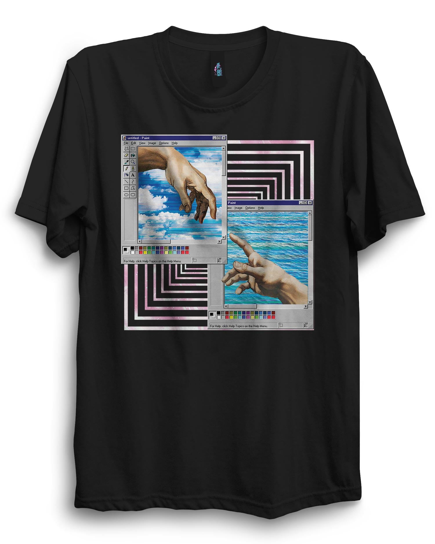 Creation - Vaporwave T-Shirt - Dark Aesthetics and Anime Clothing Streetwear
