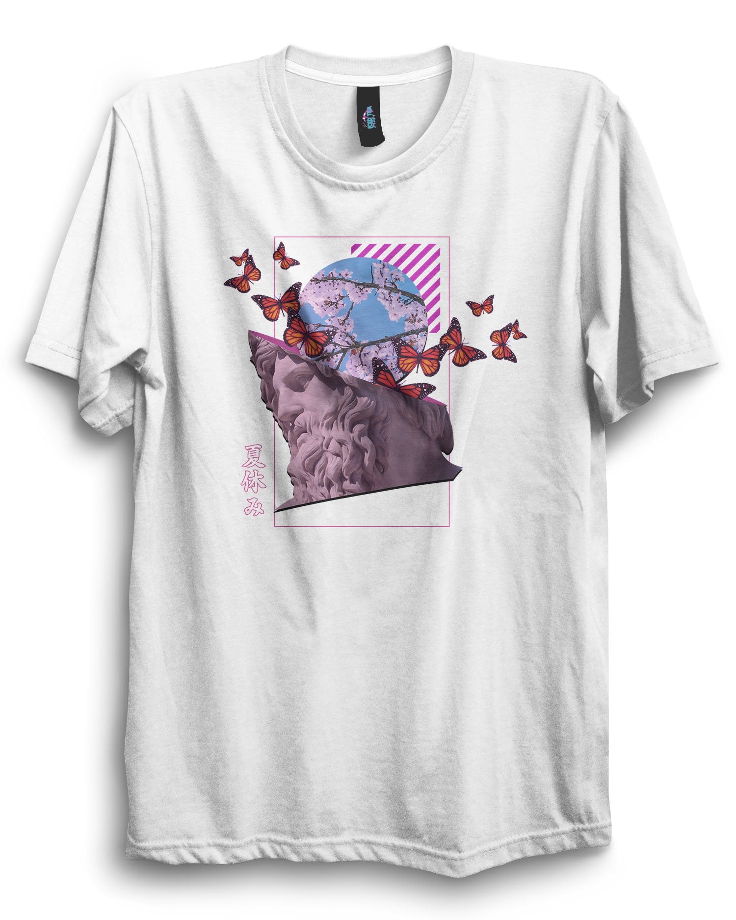 Summer - Vaporwave T-Shirt - Dark Aesthetics and Anime Clothing Streetwear